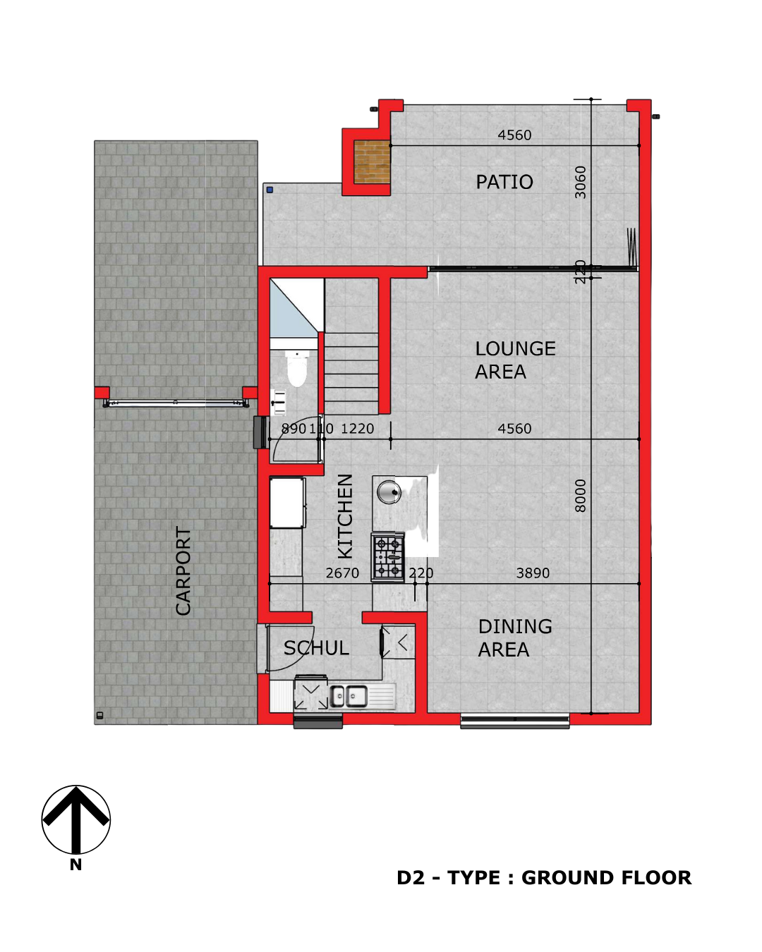 Highlands Close full title site plan