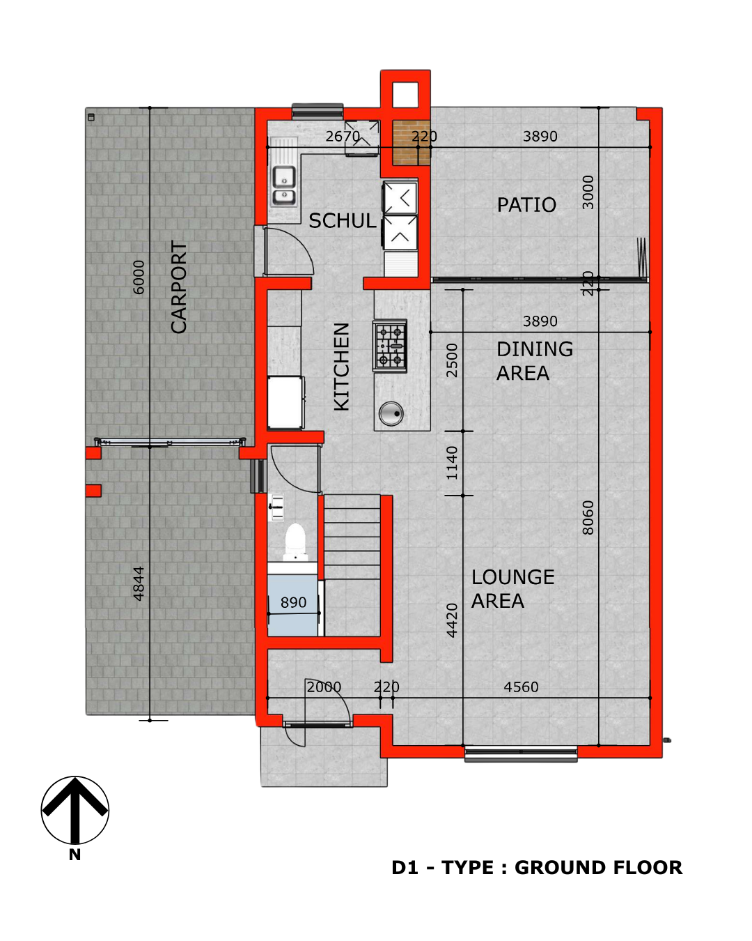 Unit D view 1